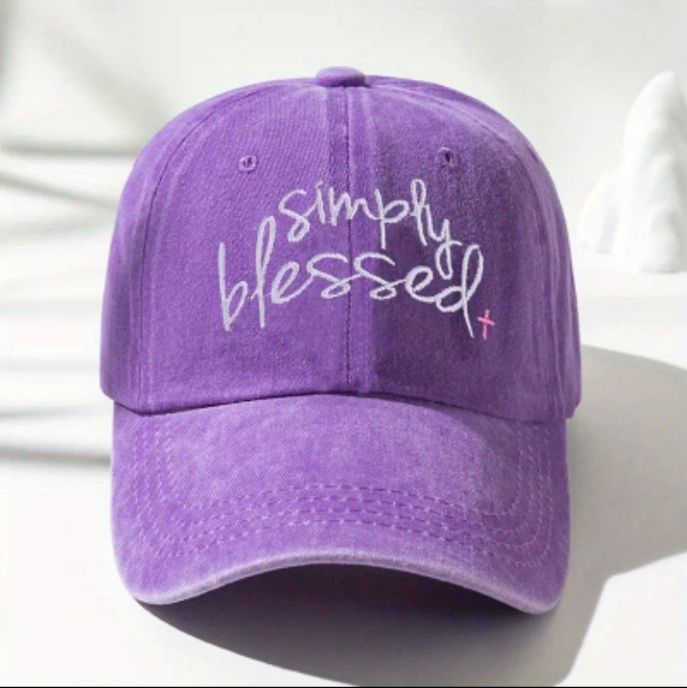 Simply Blessed ✝️ Hat... NWT